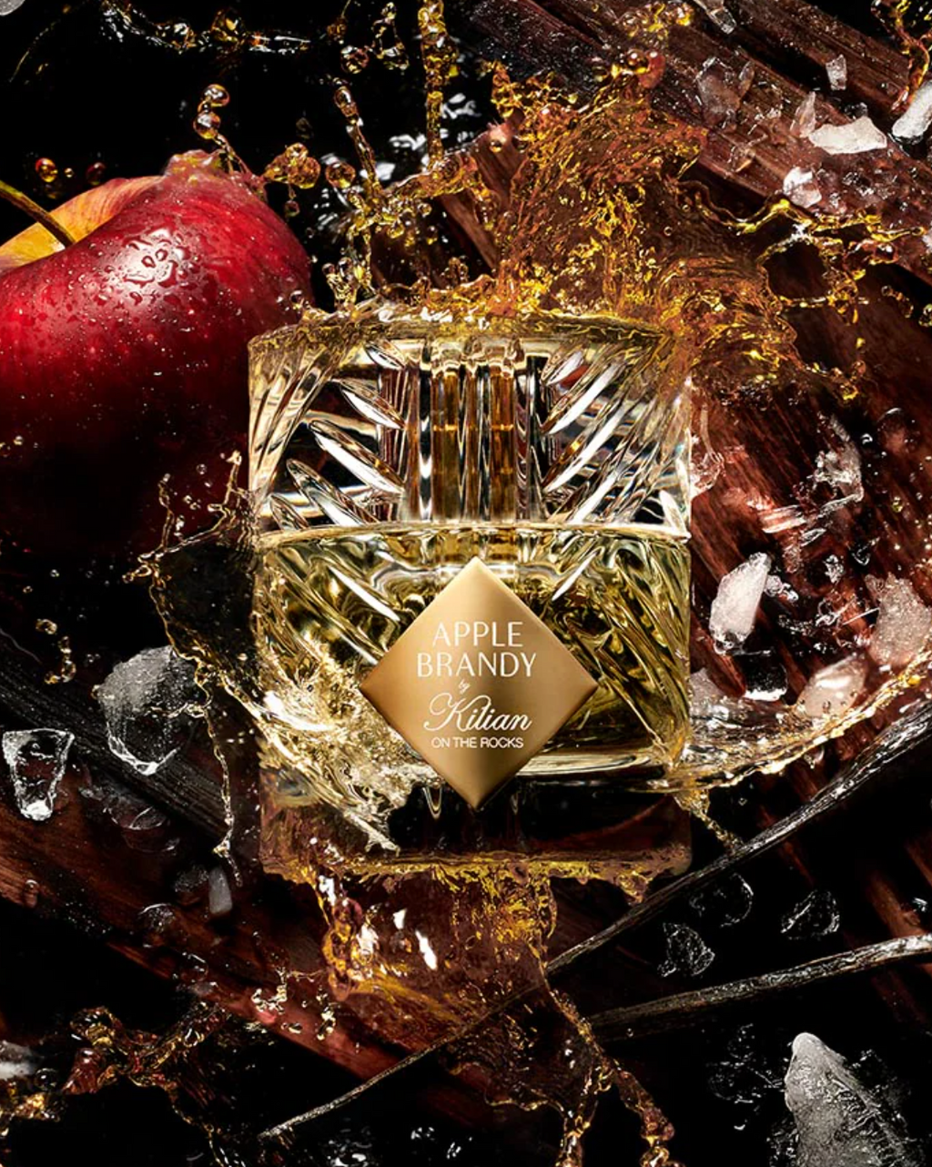 Apple Brandy on the Rocks